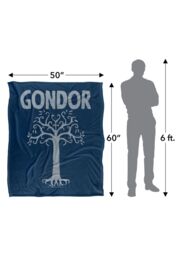Warner Brothers Lord Of The Rings Officially Licensed Silky Touch Super Soft Throw Blanket 152 x 127 cm in White - thumbnail 5