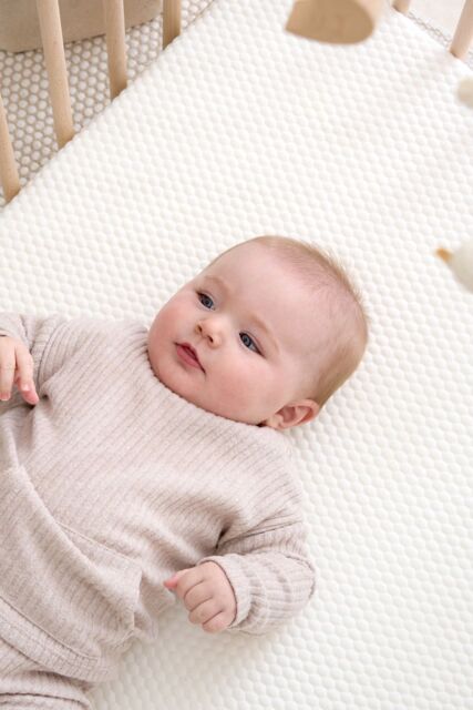 The Tiny Bed Company Luxury Pocket Sprung Cot Mattress To Fit IKEA (160 x 70cm) in White - Size: Cot Bed - image 1