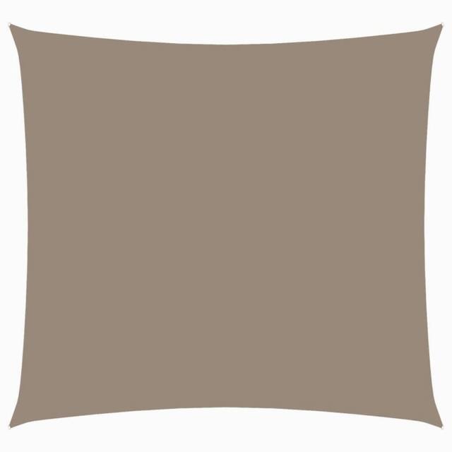 Berkfield Home Sunshade Sail Oxford Fabric Square 4.5x4.5 m Taupe - image 1