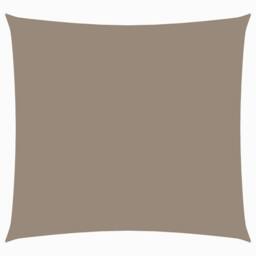 Berkfield Home Sunshade Sail Oxford Fabric Square 4.5x4.5 m Taupe - thumbnail 1