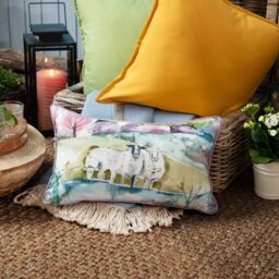 Voyage Maison Buttermere Water & UV Resistant Rectangular Outdoor Cushion - Size: 30 cm x 50 cm - thumbnail 6
