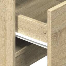 Berkfield Home Bedside Cabinets 2 pcs with 2 Drawers Sonoma Oak 40x36x50 cm in Light Beige - Size: 40 x 36 x 50 cm - thumbnail 9