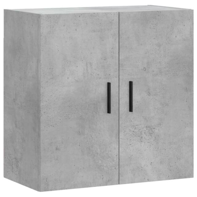 Berkfield Home Wall Cabinet Concrete Grey 60x31x60 cm Engineered Wood - Size: 60 x 31 x 60 cm - image 1