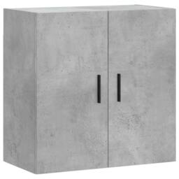 Berkfield Home Wall Cabinet Concrete Grey 60x31x60 cm Engineered Wood - Size: 60 x 31 x 60 cm - thumbnail 1