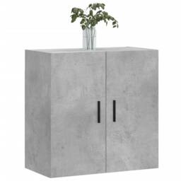 Berkfield Home Wall Cabinet Concrete Grey 60x31x60 cm Engineered Wood - Size: 60 x 31 x 60 cm - thumbnail 3
