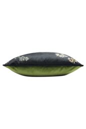 Evans Lichfield Midnight Garden Bee Printed Cushion in Black - Size: 43 cm x 43 cm - thumbnail 3