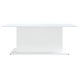 Berkfield Home Coffee Table White 102x55.5x40 cm Engineered Wood - thumbnail 5