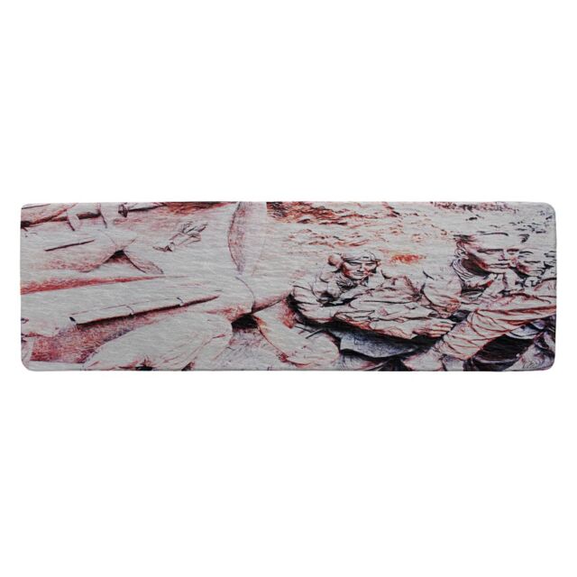 Benjamin Tate Design Getting Ready Battle Of Britain Runner Rug in Natural - Size: 67 cm x 230 cm - image 1