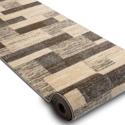 RugsX Karmel Deski Runner in Grey - Size: 120 cm x 250 cm - thumbnail 3