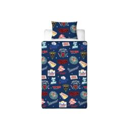 Stranger Things Demogorgon Duvet Set in Blue - Size: Single - thumbnail 3