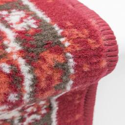 runrug Stair Runner Carpet for Staircases - Soft & Comfy, 9mm - 'Senneh' in Red - Size: 60 cm x 540 cm - thumbnail 2