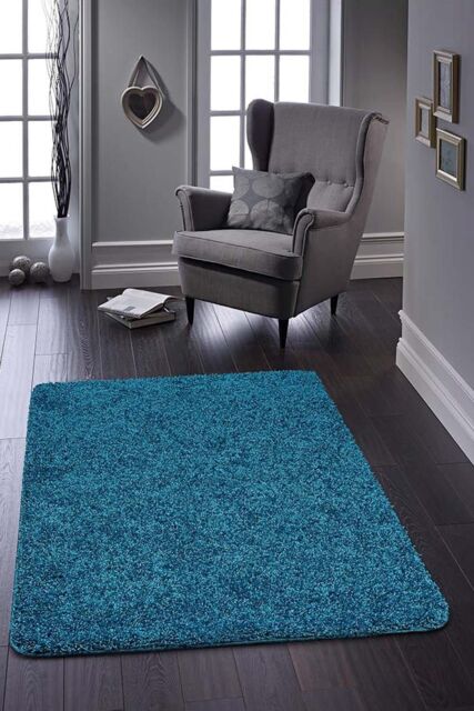 My Mat 'Buddy' Rug in Teal - Size: 100 cm x 150 cm - image 1