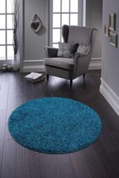 My Mat 'Buddy' Rug in Teal - Size: 100 cm x 150 cm - thumbnail 4