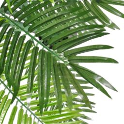 Berkfield Home Artificial Phoenix Palm Tree with Pot 130 cm in Green - thumbnail 2