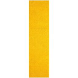 THE RUGS Yellow Plain High Pile Shaggy Rugs & Runners Living Room Bedroom - Size: 120 cm x 170 cm - thumbnail 7