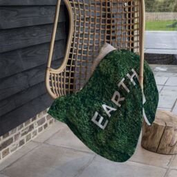Benjamin Tate Design Wellness Earth Designer Blanket in Natural - Size: 120 cm x 150 cm - thumbnail 3