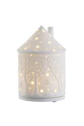 Belleek Living Forest LED Votive in Ivory - Size: 10 inches - thumbnail 1