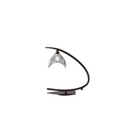 Netlighting Eclipse Table Lamp 1 Light G9 Small Black Chrome - thumbnail 1