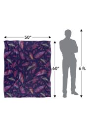 Warner Brothers Rick & Morty Officially Licensed Silky Touch Super Soft Throw Blanket 152 x 127 cm in White - thumbnail 5
