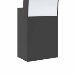 Berkfield Home Outdoor LED Wall Lights 2pcs Black Die-cast Aluminium - thumbnail 8