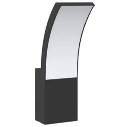 Berkfield Home Outdoor LED Wall Lights 2pcs Black Die-cast Aluminium - thumbnail 4