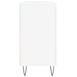 Berkfield Home Sideboard White 104x35x70 cm Engineered Wood - Size: 104 x 35 x 70 cm - thumbnail 7