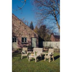Churnet Valley Garden Furniture Ltd Multi Set, Table & Chairs - Fully Assembled - Set of Cushions Inc in Brown - thumbnail 5