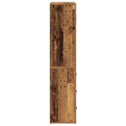 Berkfield Home Highboard Old Wood 80x33x150 cm Engineered Wood in Brown - Size: 80 x 33 x 150 cm - thumbnail 7