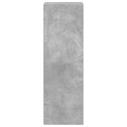 Berkfield Home Highboard Concrete Grey 45x41x124 cm Engineered Wood - Size: 45 x 41 x 124 cm - thumbnail 5