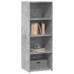 Berkfield Home Highboard Concrete Grey 45x41x124 cm Engineered Wood - Size: 45 x 41 x 124 cm - thumbnail 3