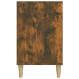 Berkfield Home Shoe Cabinet Smoked Oak 102x36x60 cm Engineered Wood in Brown - Size: 102 x 36 x 60 cm - thumbnail 6