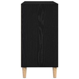 Berkfield Home Black Oak Sideboard 103.5x35x70 cm Made of Engineered Wood - thumbnail 7