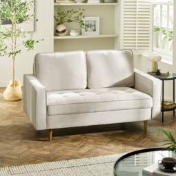 Cheshire Henley Black Faux Leather 3 Seater Sofa - thumbnail 2