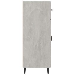 Berkfield Home Sideboard Concrete Grey 69.5x34x90 cm Engineered Wood - thumbnail 6