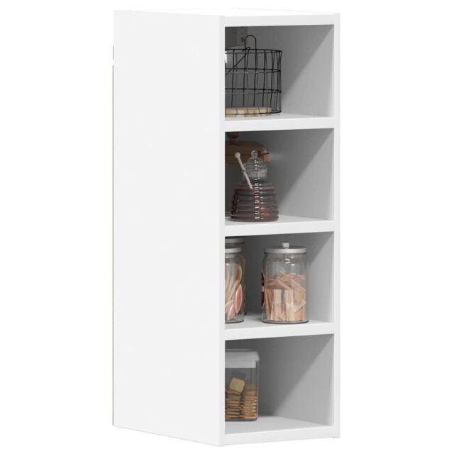 Berkfield Home Hanging Cabinet White 20x29.5x60 cm Engineered Wood - image 1