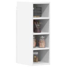 Berkfield Home Hanging Cabinet White 20x29.5x60 cm Engineered Wood - thumbnail 1