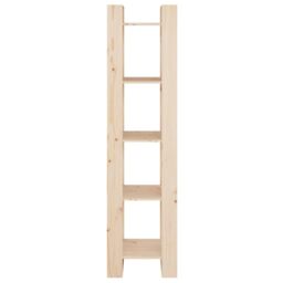 Berkfield Home Book Cabinet/Room Divider 41x35x160 cm Solid Wood Pine in Brown - Size: 41 x 35 x 160 cm - thumbnail 5