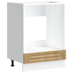 Berkfield Home Oven Cabinet Kalmar Artisan Oak Engineered Wood in Brown - thumbnail 2