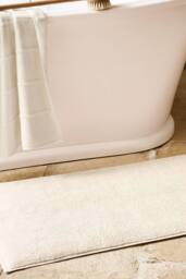 CHRISTY 'Highgate' Turkish Cotton Luxurious Bath Rugs in Ecru - thumbnail 1