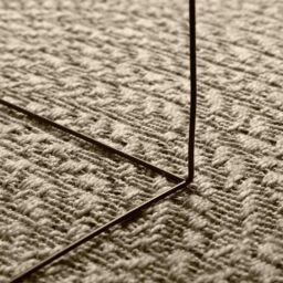 Berkfield Home Rug ZIZUR Beige 80x150 cm Jute Look Indoor & Outdoor - Size: Medium - thumbnail 4