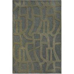 THE RUGS Villeroy & Boch 1879 Short Pile Rug Therese Polyester in Green - Size: 160 cm x 230 cm - thumbnail 1