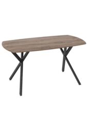 Seconique Athens Rectangular Dining Set in Brown - thumbnail 3
