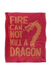 Warner Brothers Game Of Thrones Officially Licensed Silky Touch Super Soft Throw Blanket 152 x 127 cm in White - thumbnail 1