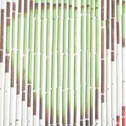 Berkfield Home Insect Door Curtain Bamboo 90x200 cm - thumbnail 3