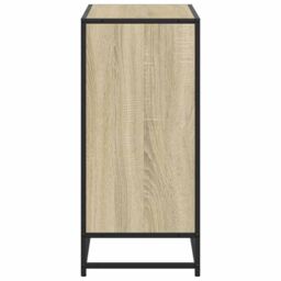 Berkfield Home Book Cabinet Sonoma Oak 80.5x35x76 cm Engineered Wood in Brown - thumbnail 5