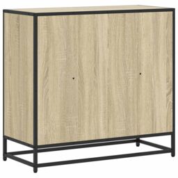 Berkfield Home Book Cabinet Sonoma Oak 80.5x35x76 cm Engineered Wood in Brown - thumbnail 6