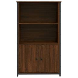 Berkfield Home Highboard Brown Oak 62x32x103.5 cm Engineered Wood - thumbnail 5