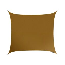 Primrose 5.4m Square Water Resistant Sun Shade Canopy 96.5% UV Block Free Rope in Brown - thumbnail 1