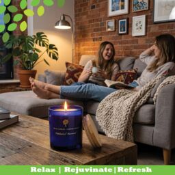 Nicola Spring 130g Wild Fig & Cassis Soy Candles - Pack of 3 - Autumn Spiced Jars in Red - thumbnail 9