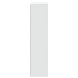 Berkfield Home Bookcase White 50x25x105 cm Engineered Wood - Size: 50 x 25 x 105 cm - thumbnail 5